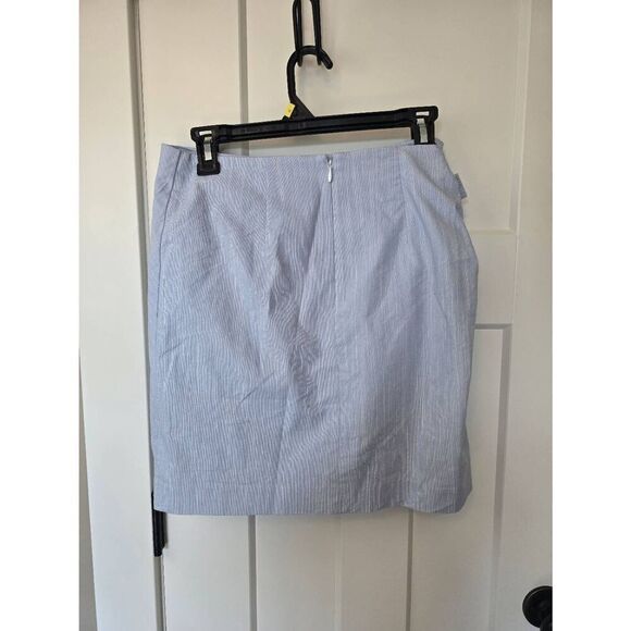 Ann Taylor LOFT Skirt Light Blue Sz 2 - Picture 7 of 9